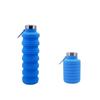 Latest Spacious Silicone Athletic Bottle Outdoor Activity Travel Lightweight to Carry Retractable Water Bottle Travel Workout Folding Bottle