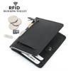 2024 Men's RFID Anti-theft Coin Wallet: Compact Card & Coin Storage