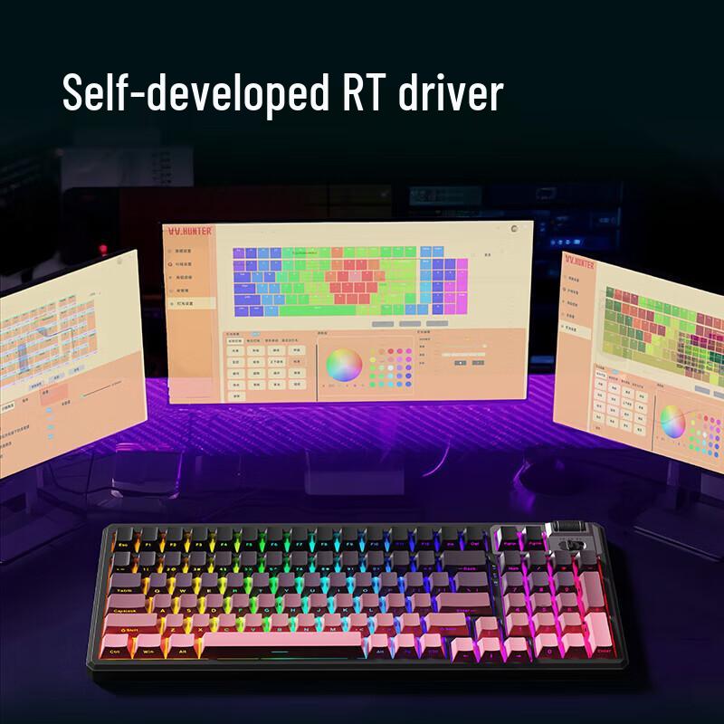 Western Hunter A98RT 98-Key Magnetic Gaming Keyboard