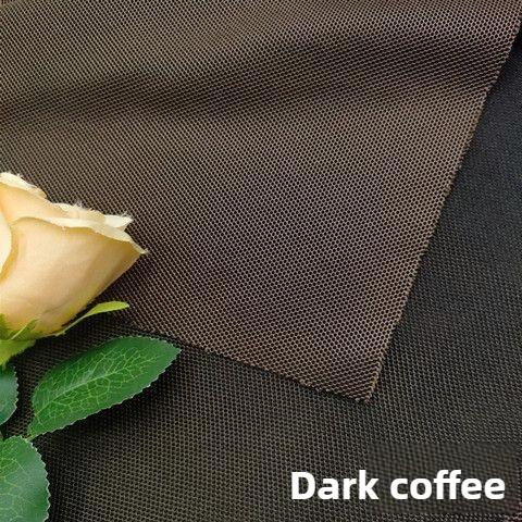 High-grade Speaker Mesh Fabric By Meter for Dust Cover Car Decoration Sewing Plain Retro Style Audio Textile Thin Soft Black