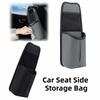 Wear-Resistant Hanging Auto Seat Organizer Multifunctional Mesh Storage Pocket  for Phone Bottle