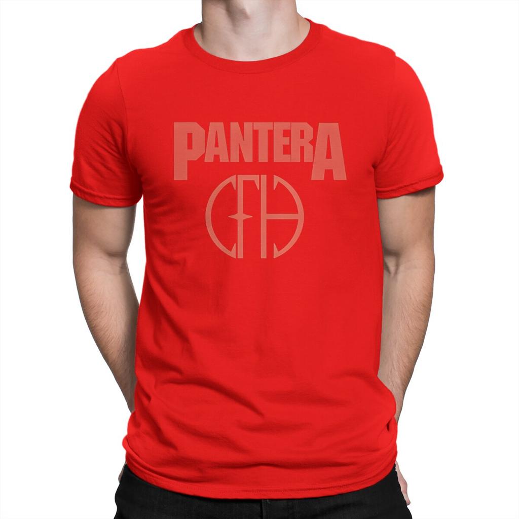 Pantera Новейшие мужские футболки Любимые группы Техаса Хлопковые футболки с круглым вырезом Модная одежда Уличная одежда мужская одежда