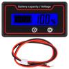 Индикатор заряда батареи, световой сигнал, ЖК-дисплей, безопасная емкость батареи, вольтметр для электромобиля