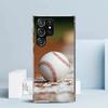 Спортивный чехол для телефона с изображением бейсбола для Samsung Galaxy S24 S25 Edge S26 Ultra S22 S23 Plus S21 + S20 FE Мягкая задняя крышка из ТПУ Galaxy S25 S22