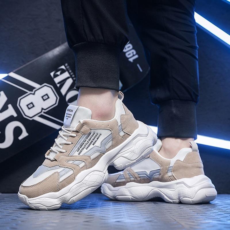Мужские кроссовки, легкие, дышащие, с мягкой подошвой, спортивная обувь, тренд, обувь старого папы, модная, удобная, износостойкая, прогулочная обувь