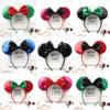 Sparkling Bow Headband for Adults and Children for Princess Photo Shoots and Amusement Park Hair Accessories