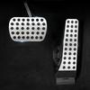 For Mercedes Benz A B Class GLB W177 W247 X247 2019-2026 Stainless Steel Silver Car Gas Fuel Brake Pedal Trim Car Accessories