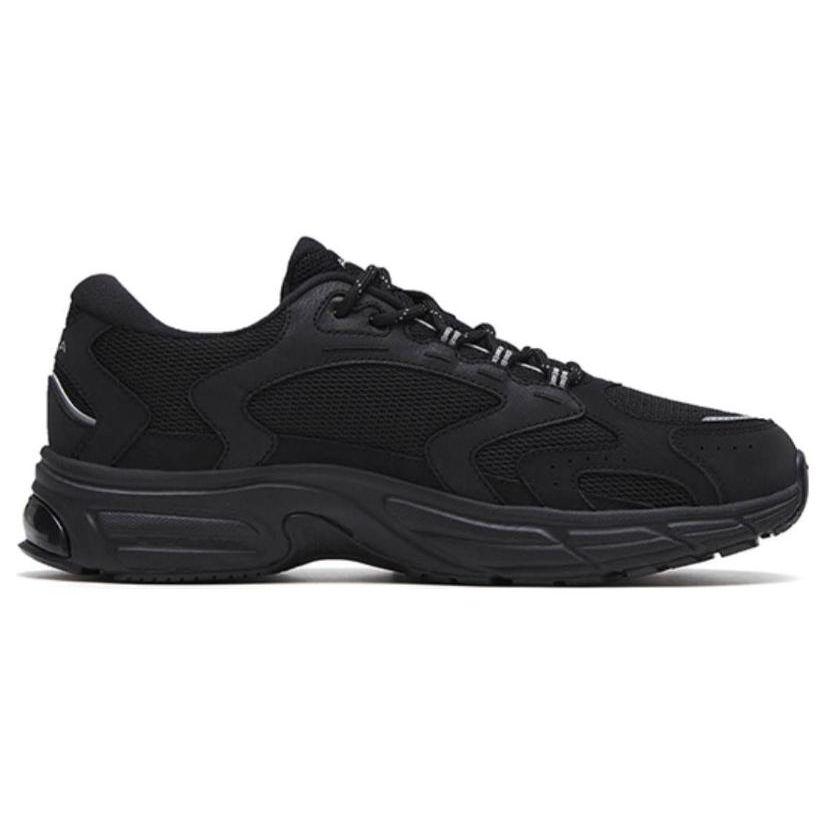 Anta AT954 Shock Absorbing Non-Slip Durable Low-Top Running Shoes Men Sneakers Black 112315503-6