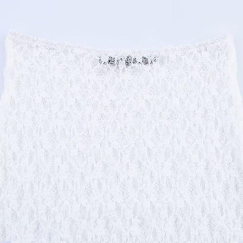 Kaslead New Arrival Women's Clothing Fashion Fashionable Fashion Simple Easiest for Match About Lace Long Dress 5584366