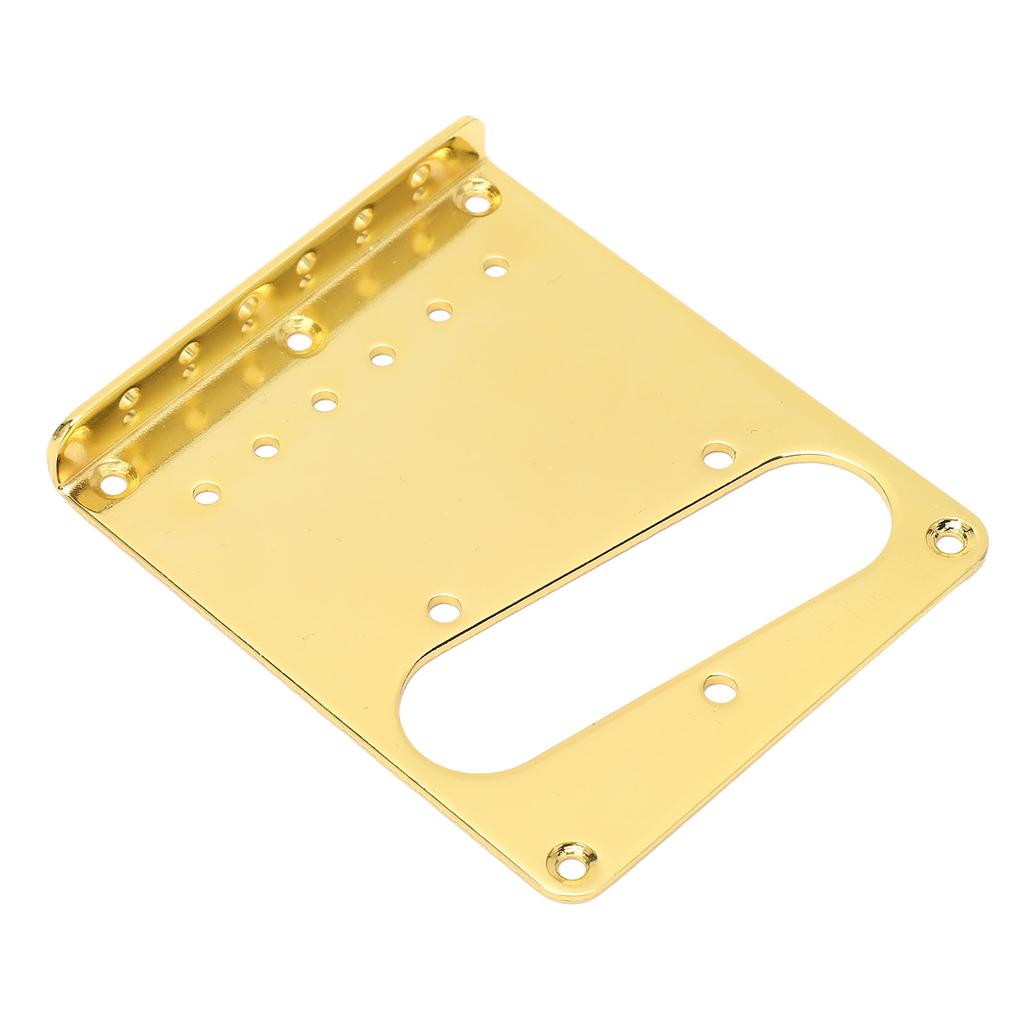 Top Loader Guitar Bridge Plate Steel 6 Strings Gold Color Electric Guitar Bridge Base Plate
