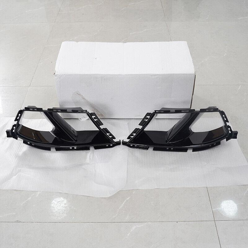 For BMW G80 G82 G83 M3 M4 2021-2024 Air Vent Cover Grille Gloss Black ABS Front Bumper Side Vents Decorative Spoiler Accessories