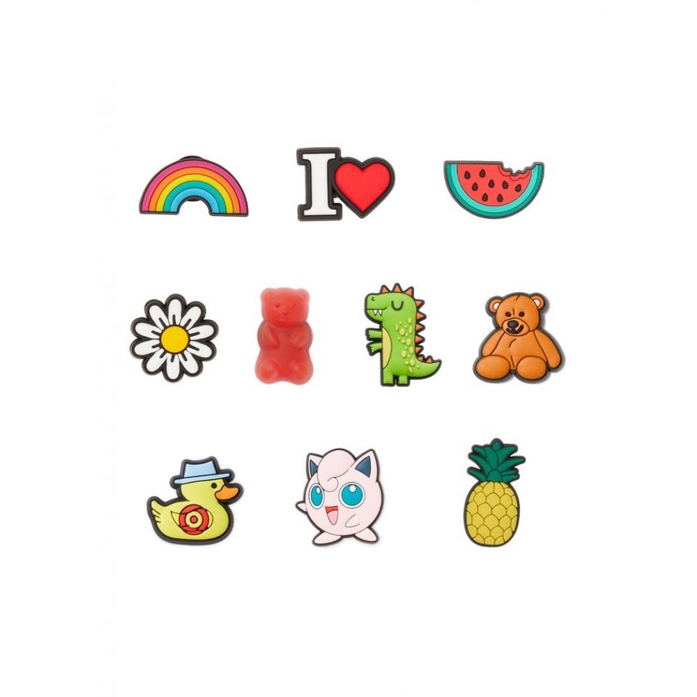 Crocs Набор из 10 штук Zibbitz Lovely
