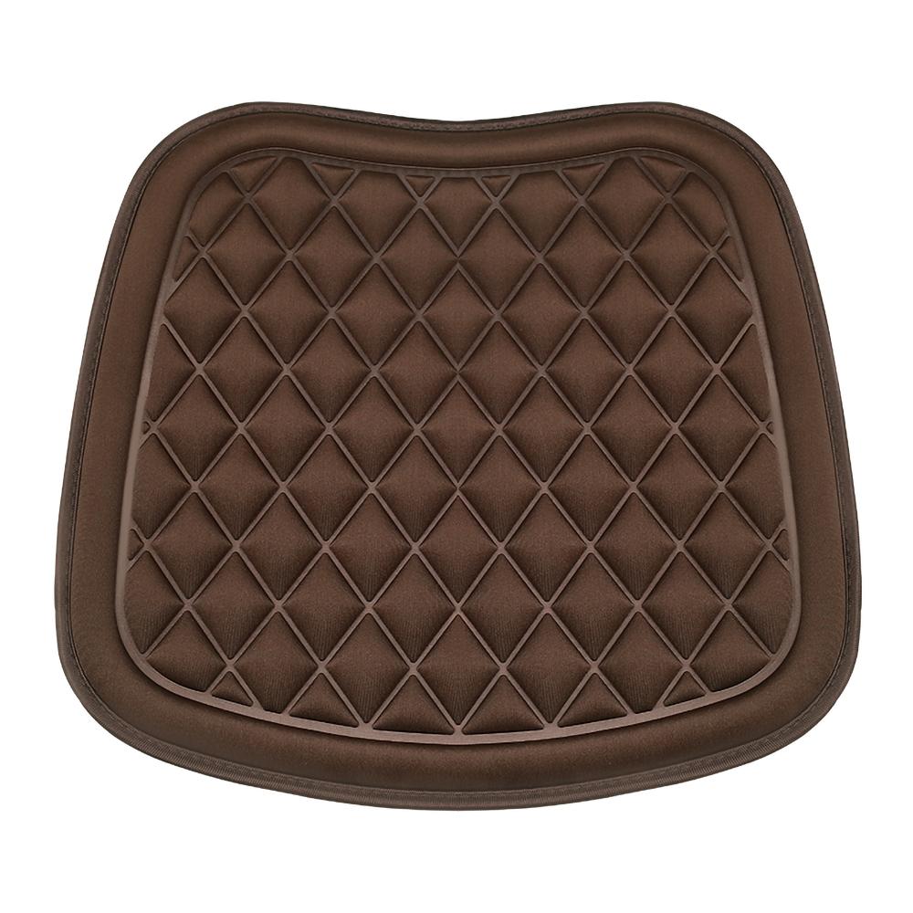 Подушка для автомобильного сиденья, подушка для сиденья водителя с комфортной пеной с эффектом памяти и нескользящей резиной, офисное кресло для транспортных средств, домашний автомобильный коврик, чехол на сиденье