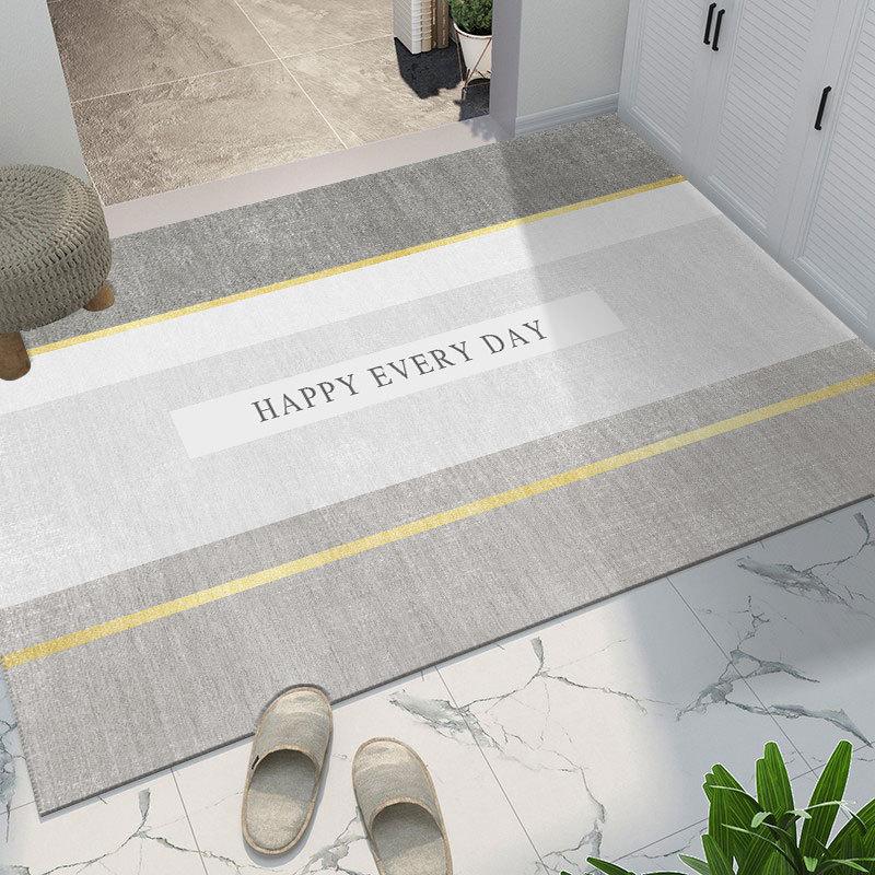 Грязеотталкивающий коврик для входной двери, мягкий кухонный коврик, нескользящий протектор пола, приветственный коврик