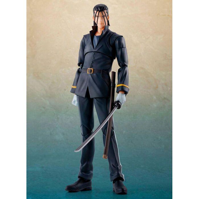 Figurine - TAMASHII NATIONS - Hajime Saito .H. Figuarts - 15 Cm - Articulée - PVC Noir