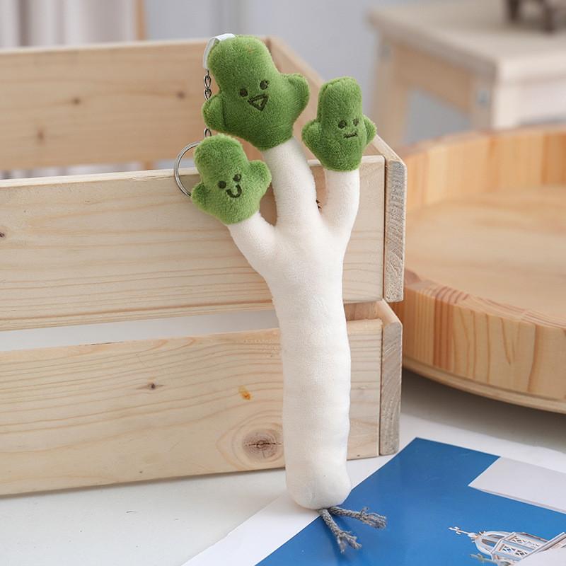Плюшевая креативная кукла-автомат Овощи Милая брокколи лук имбирь чеснок брелок подарок