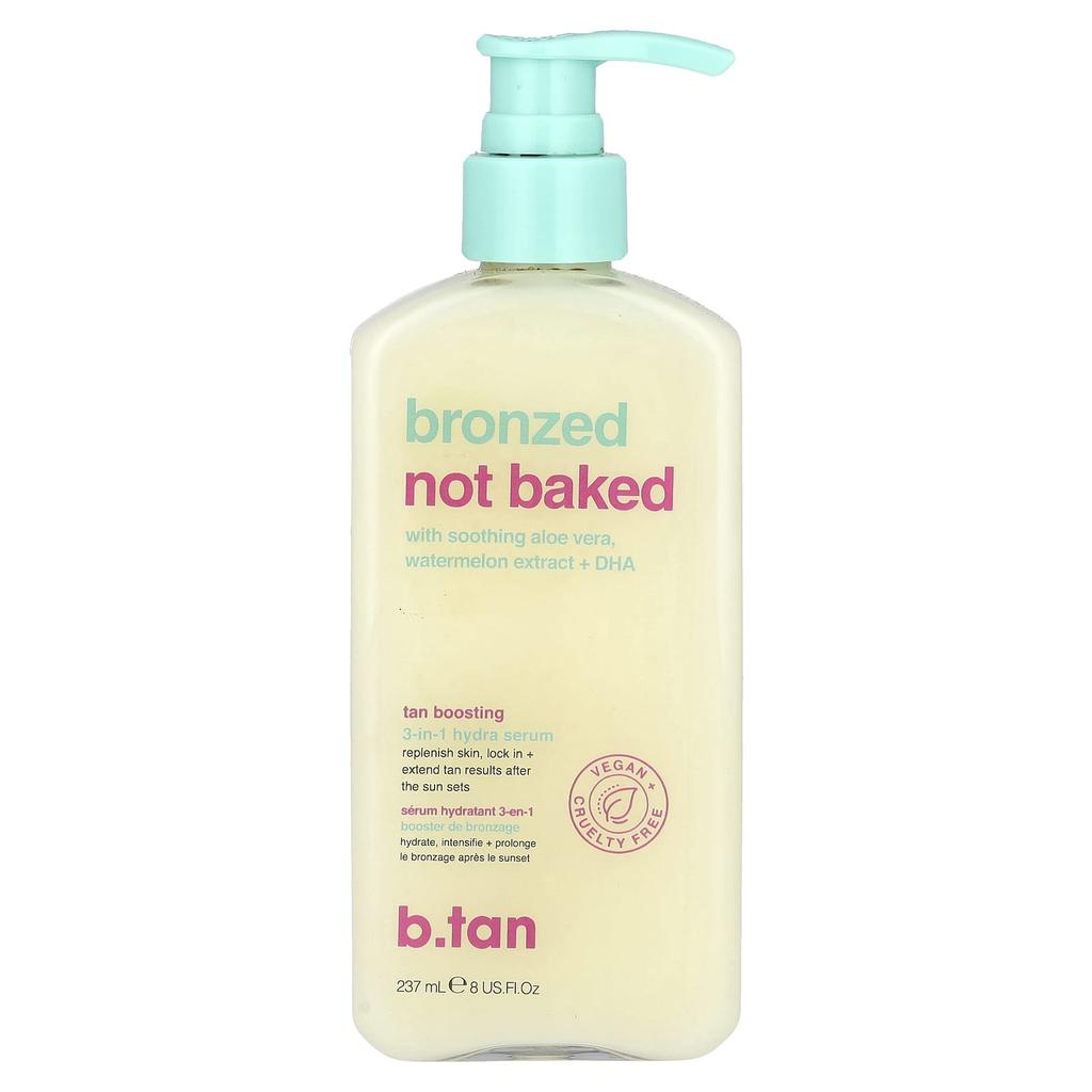 b.tan Bronzed Not Baked, Tan Enhancer, 3-In-1 Hydra Serum, 237Ml(8Fl Oz)