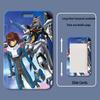 Силиконовый держатель для карт Gundam Seed для студенческих, рабочих, ID и кампусных карт.