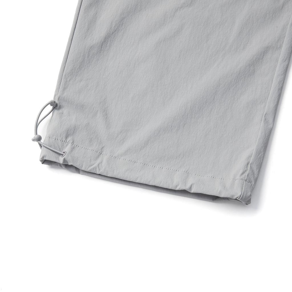 Li Ning Серия Уэйда Повседневные Простые Однотонные Прямые Свободные Трикотажные Спортивные Брюки Мужские брюки Геологический-Серый AKXV017-2