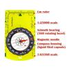 Scale Ruler Orienteering Thumb Compass Outdoor Navigation Compass Map Reading Scouts Compass Ruler