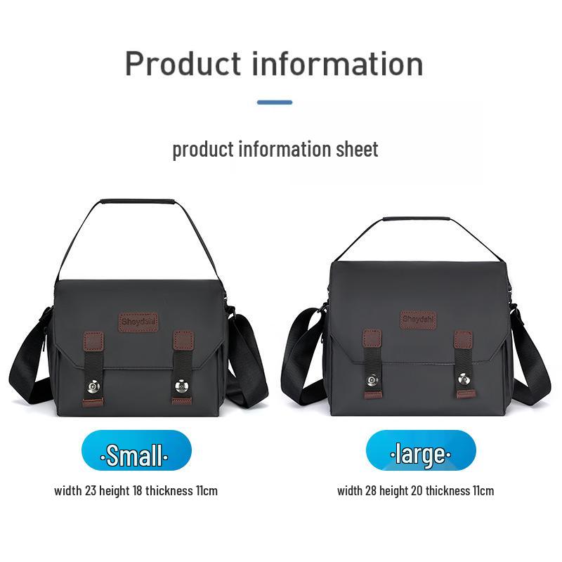 Waterproof DSLR & Mirrorless Camera Crossbody Bag for Photography (Fuji, Canon, Nikon, Sony)
