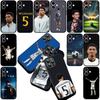 Soccer No 5 Star Football No5 Cover for Motorola Moto G86 G57 E14 E15 G14 G34 G67 G13 G24 A54 G15 Power E22 Coque Phone Case