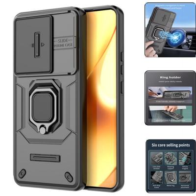 Для Realme 15 Pro 5G Чехол Автомобильный Магнитный Кольцо-Подставка Бронированные Чехлы для Телефона для Oppo Realme15Pro Realmi 15Pro Задняя Крышка Capa Fundas
