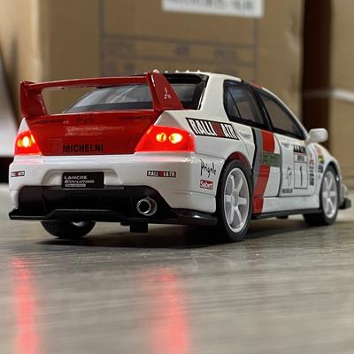 JDM-1:32 Мицубиси Лансер Эволюшн EVO Нефтяное Покрытие Версия Литой Металлический Модель Имитация Спортивный Автомобиль Игрушка Подарок Для Друга