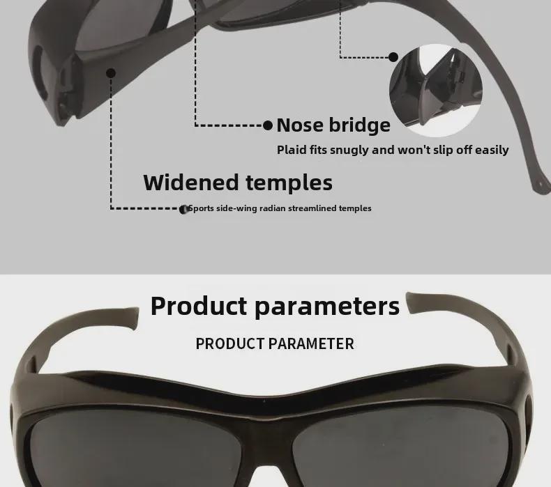 Сварочные очки с защитой от УФ-излучения и антибликовым покрытием для дуговой и аргоновой сварки