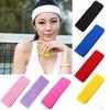 Fashion Women Men Sport Sweat Sweatband Headband Yoga Gym Stretch Head Hair Band