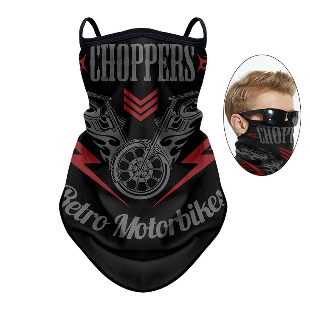 Ear-hanging Cycling Face Scarf Sun Protection Motorcycle Headscarf Hiking Camping