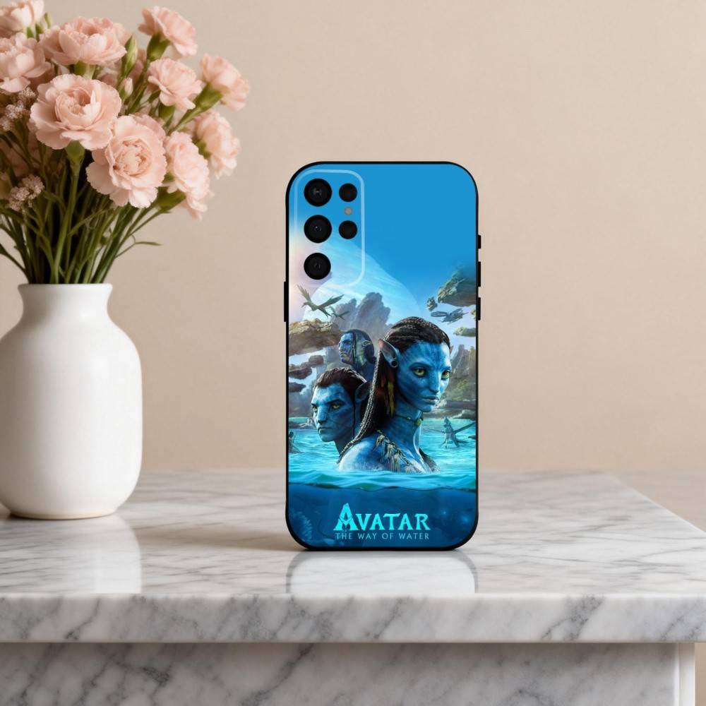 Чехол для телефона A-Avatar-r C-Cartoon-N для Samsung S25, S24, S21, S22, S23, S30, Ultra, S20, Plus, Другие, Мягкий Черный Чехол