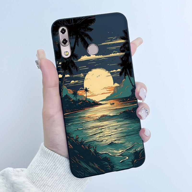 For ASUS Zenfone 5 ZE620KL ZF620KL X00QD 5z ZS620KL Z01RD Case Luxury Cute Love Rabbit Funny Black Soft TPU Silicone Back Cover