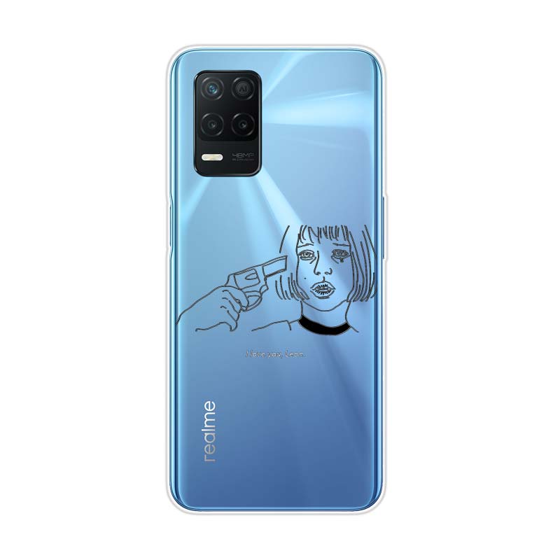 Милый Леон Матильда для Realme 8 8i V3 V5 GT Neo Flash Edition Explorer Master Neo2 Narzo 30 50i 50A C21Y, чехол для телефона