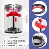 IRobacc Пылесборник Маленький контейнер Dyson Пылесборник Прозрачный контейнер для пылесоса Детали Совместимая замена V10/SV12