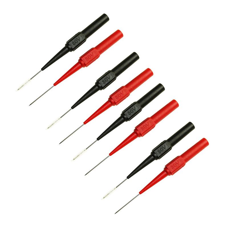 10 шт. 30 В Инструменты для диагностики приборов Мультиметр Тестовый щуп с игольчатым наконечником Автомобильные инструменты Аксессуары для автомобильного набора