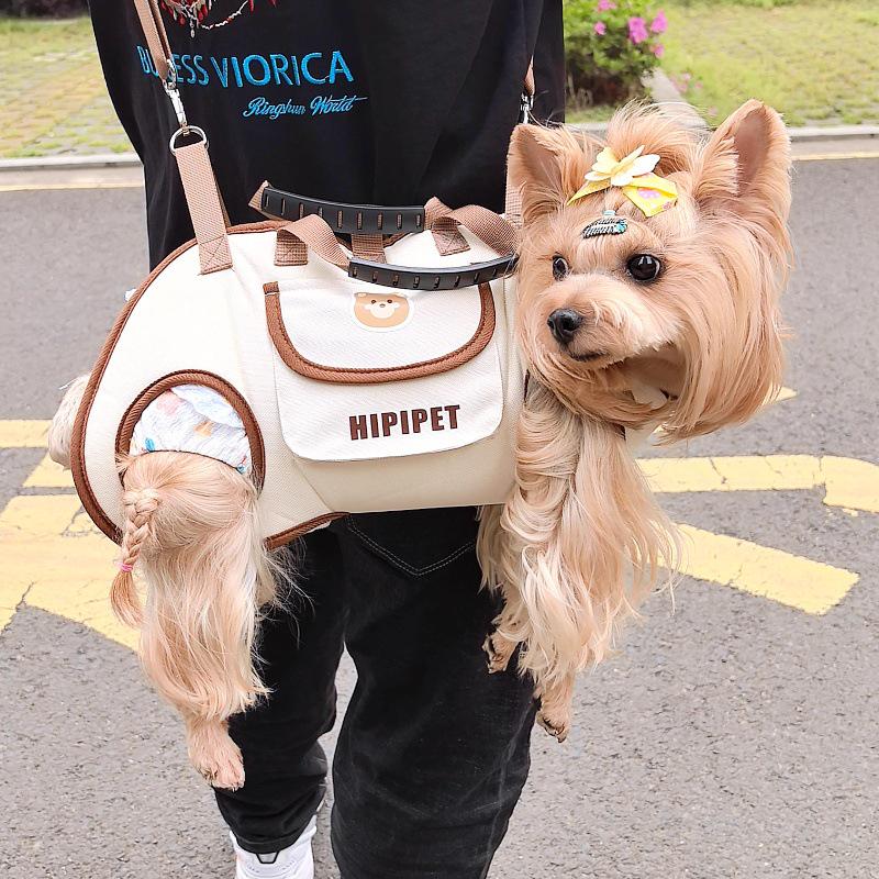 Мультяжная сумка-слинг для питомца через плечо для маленьких пород