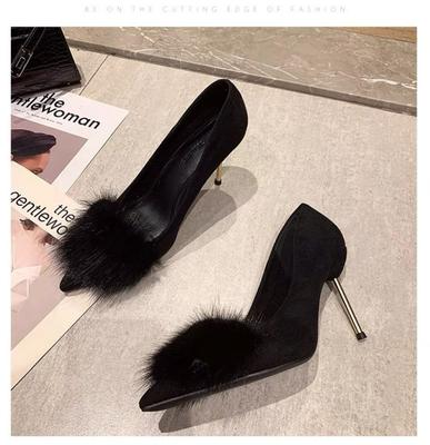 Модные Классические Черные Туфли-Лодочки на Шпильке Женские 2024 лето Лакированная Кожа Офисная Обувь Женская Острый Носок Туфли на Высоком Каблуке дизайнер