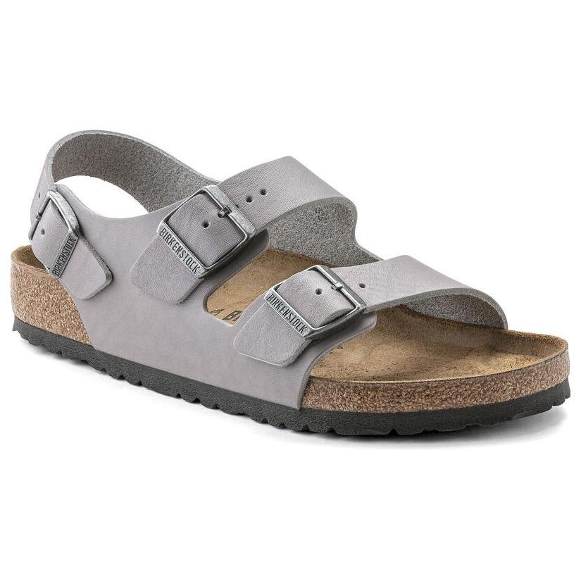 Birkenstock Кожаные пляжные сандалии мужские Лайм Обычные 1022480
