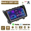 Android Carplay Car Radio For Mazda 6 2007-2012 Multimedia Player Head Unit Stereo GPS Navigation BT WIFI 2+32GB
