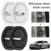 4/8Pcs Vehicle Door Locks Guard Stopper Silicone Car Door Mute Damping Cushion Anti-Collision Protective Cover Silent Shock Pads