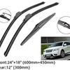 Suitable for Fiat Feiyue 24 Inch + 18 Inch + 12 Inch Front and Rear Wipers Wiper Blades