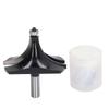 Roundover Router Bit 12in Shank 12x3?12 Tungsten Carbide Round Over Cutter Tool