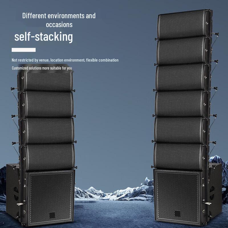 Shangshitong EBC Series Professional Dual 5.5-inch Line Array Speaker (CN version)