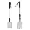 Chicken Poop Scooper Adjustable Stainless Steel Metal Litter Scoop Long Handle Cat Litter Sifter for
