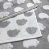 Сертифицированный бренд полотенец Imabari Набор для ванны с принтом ежика, 60x120 см, 3 шт., (3 цвета)