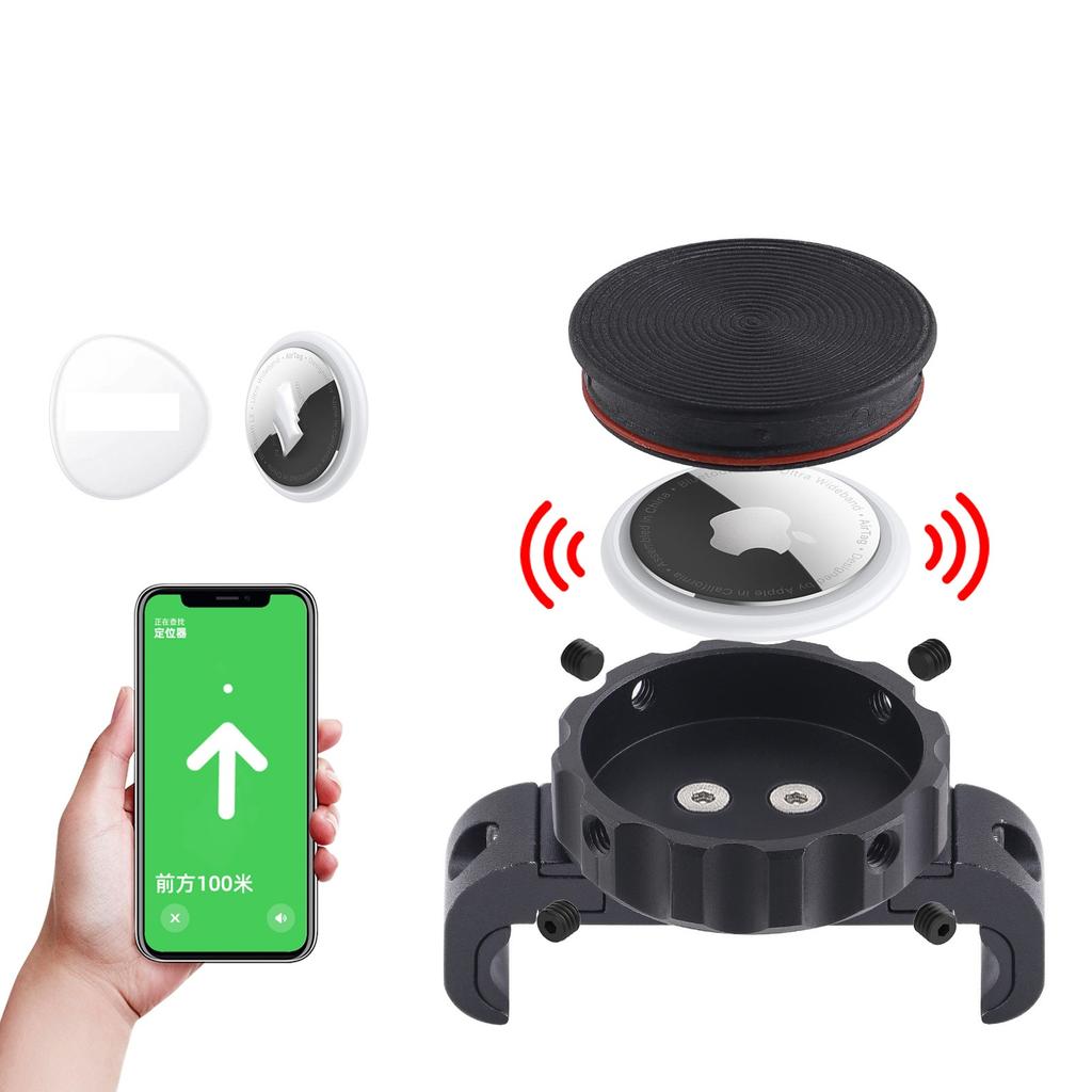 DDJ for Bike Mount Hidden Under Seat - Bike Holder, -Theft GPS Case for Tag