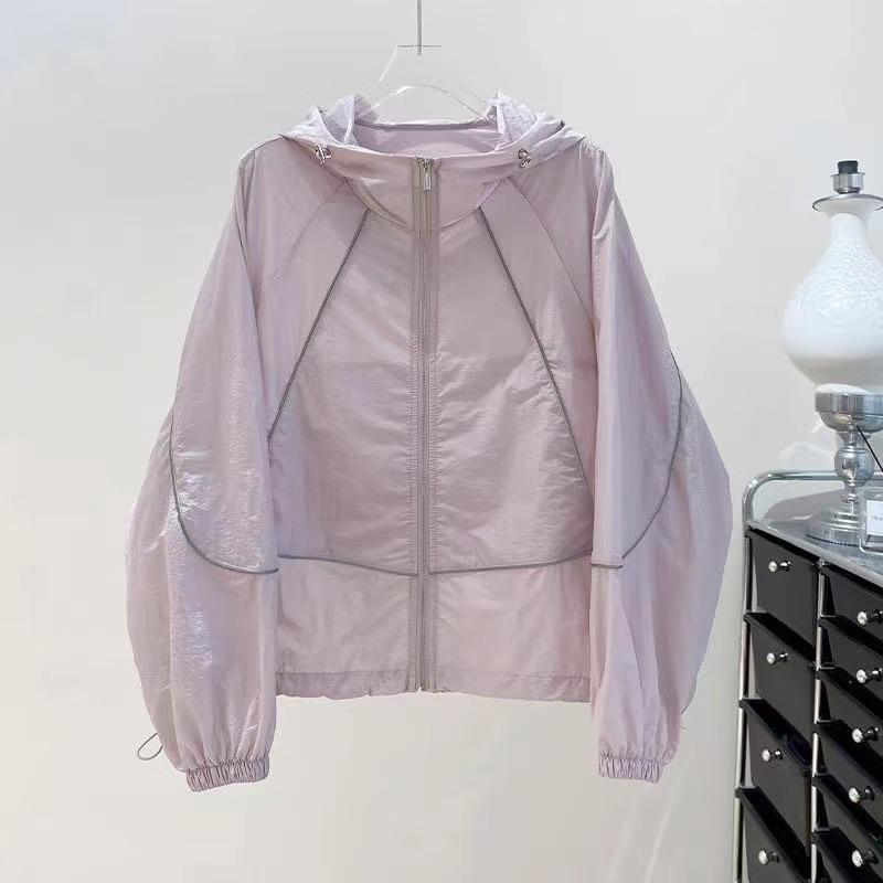 Breathable Sunscreen Clothing Women's Summer Thin Jacket Loose All-match Sunscreen Clothing Air-conditioned Cardigan Jacket