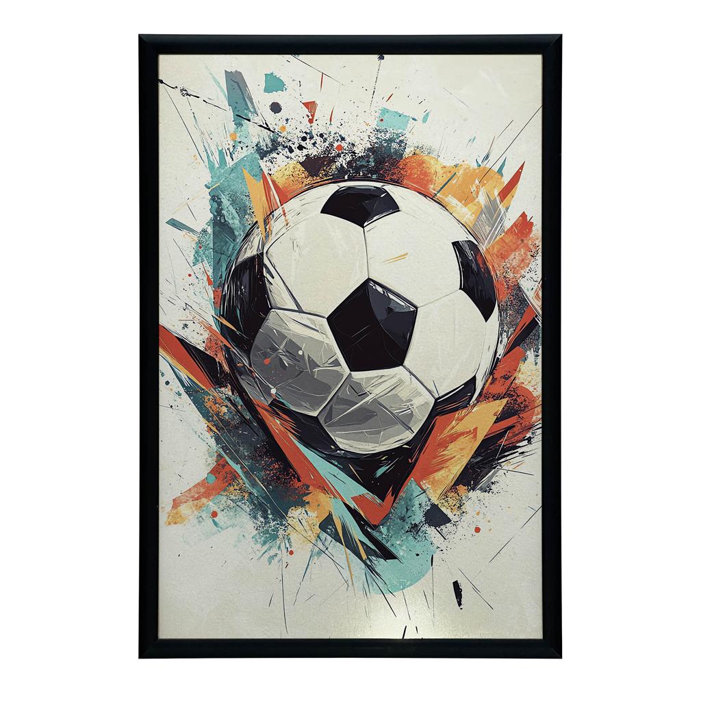 Plakat Piłkarska Energia Plakat Piłkarska Energia, 50X70 Cm, Bez Ramy, Papier Matowy 230 Gsm