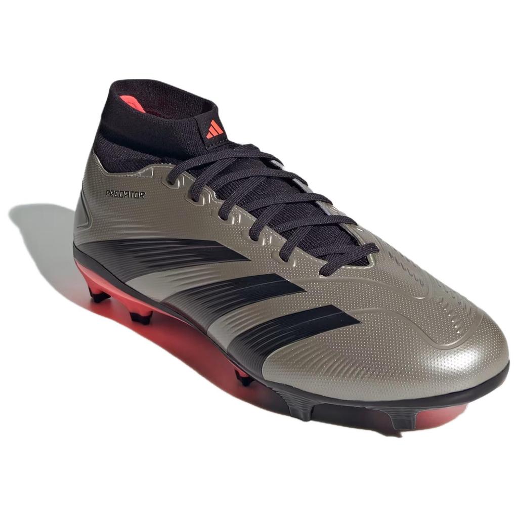Adidas Predator 24 League Sock FG Vivid Horizon Pack Unisex Sneakers Grey Platinum-Metallic Aurora-Black IF6340
